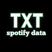 @txtspotifydata